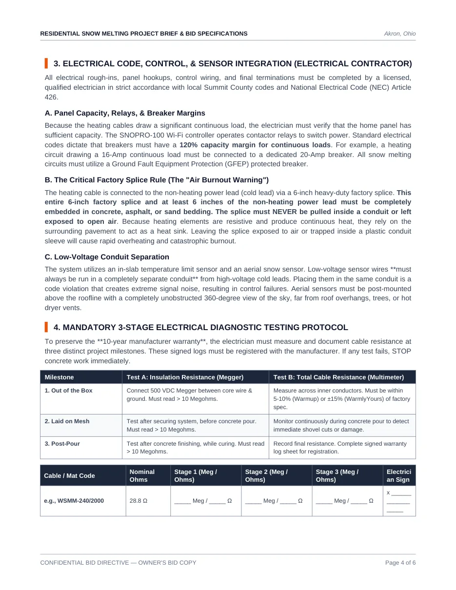 Heated driveway contractor brief Overland Park — slide 4